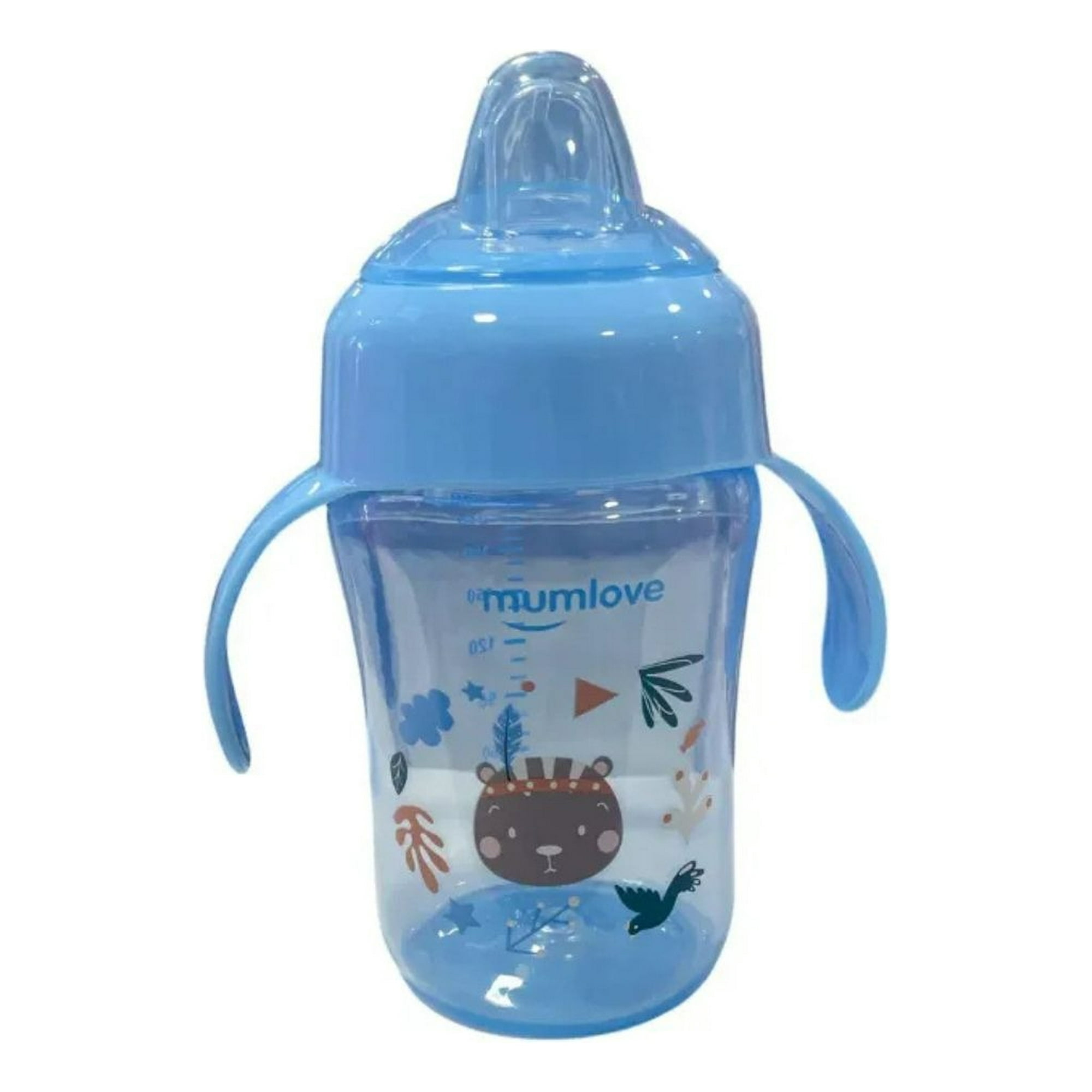 Genérico - Set 2 Vasos De Transicion Silicona Antiderrame Niños Lau