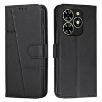 Foxdock - Funda Flip Para Tecno Spark Go 2024 – Carcasa Delgada Y Resistente A Impactos Con Soporte Para Uso Diario Y Profesional