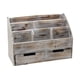 thumbnail image 1 of Organizador de escritorio Executive Office Solutions WO3 de madera rústica, 1 of 9