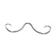 thumbnail image 3 of Anillo De Nariz Con Bigote Para Tabique, Anillo De Tabique Con Bigote Para San Valentín, Cumpleaños, Verano, Plata, 3 of 3