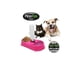 thumbnail image 2 of Dispensador Doble De Alimentos Y Agua Para Gato Perro ROSADO, 2 of 2