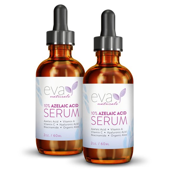 Sérum facial Eva Naturals Ácido azelaico 10% con ácido hialurónico