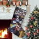 thumbnail image 1 of Voltron: Defensor Legendario Tema: Calcetines de Navidad, fino lino blanco para colgar en escaleras y chimenea, decoración navideña para el hogar, regalo de Navidad. 45cm × 32cm, 1 of 5
