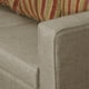 thumbnail image 5 of Sofá Clio 2C + 1 Pouf-Met Tela Beige, 5 of 7