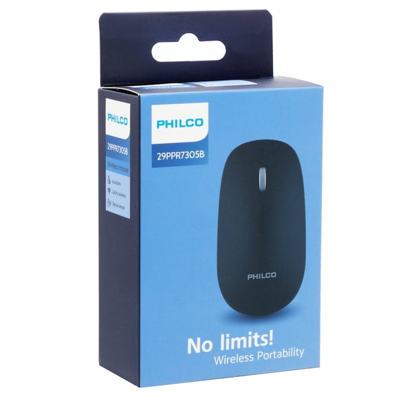 Ppr7305b Mouse Inalambrico Negro Philco Pro OPEN BOX