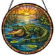 thumbnail image 1 of Colgante ventana vitral 20cm vibrante plantas maceta colorido atrapasol panel hogar jardín patio regalo mujer, 1 of 7