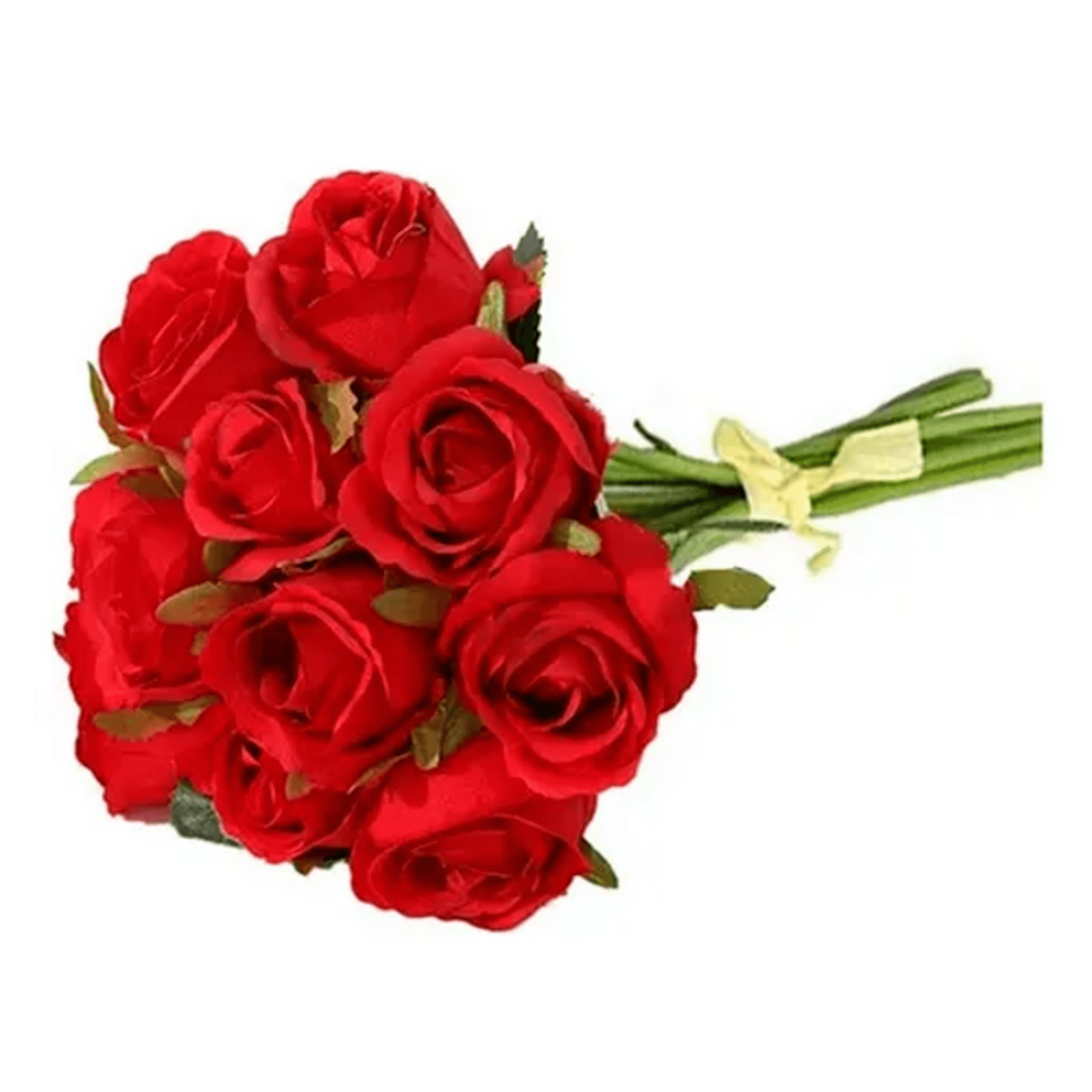 Genérico - Rosas Decorativas Artificiales Ramo Pitillo