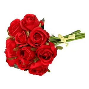 Genérico - Rosas Decorativas Artificiales Ramo Pitillo