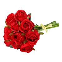 Genérico - Rosas Decorativas Artificiales Ramo Pitillo