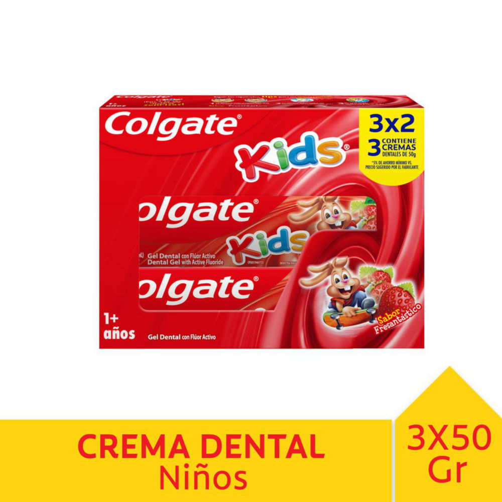 Colgate - Gel Dental Kids Frutilla 50G