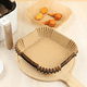 thumbnail image 4 of Papel para Freidora de Aire Desechable Cuadrado de 20cm, Moldes de Pergamino Antiadherente para Air Fryer, Pack de 50 Unidades, 4 of 8
