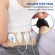 thumbnail image 3 of Parches Electrodo TENS/EMS NURSAL Paquete de 20 con Conector de 3.5mm, 3 of 9