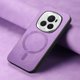 thumbnail image 2 of Magnetic Slim Case for Honor Magic 6 Pro with Camera Guard & Anti-Scratch Back Purple, 2 of 5