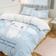 thumbnail image 1 of Cinnamoroll 3-Piece Twin Bed Set - Includes 1 Single Comforter And 2 Pillowcases Bedding - Fade Resistant Microfiber - Cinnamoroll, 1 of 4