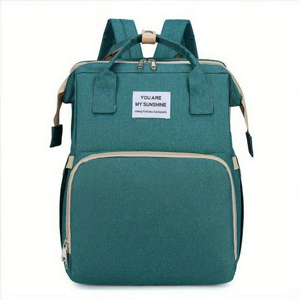 1pc Large Capacity Diaper Bag, Mom Portable Backpack