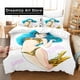 thumbnail image 1 of Fashion Urusei Yatsura Lum Bedding Set Boys Girls Duvet Cover Pillowcase Bed Adult Bedroom, 1 of 5