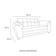 thumbnail image 5 of Sofa Sami 2c Res Felp Azul Piedra, 5 of 5