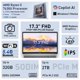 thumbnail image 2 of Laptop HP 17.3'' FHD IPS LED Antirreflejante 300 nits Ryzen 5 7430U, 2 of 9