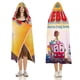 thumbnail image 3 of Firebuds Manta Capa con Capucha Anti-Bolitas, Manta de Lana Ártica Suave, Manta Portátil de Felpa Ligera y Lujosa, Poncho para Siesta en Casa y Oficina, 100*130cm, 3 of 6