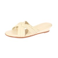 Vía Franca - Sandalia Beige Marche