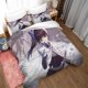thumbnail image 2 of Butterfly-Shino-bu Poster Duv-et Cover 3 Piece B-ed SetRoo-m Atmo-sphere Decoratio-n Anime- perip-herals, 2 of 4
