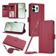 thumbnail image 1 of Funda Billetera Delgada para Oneplus N6 4G, Cuero Sintético, Rojo, 1 of 6