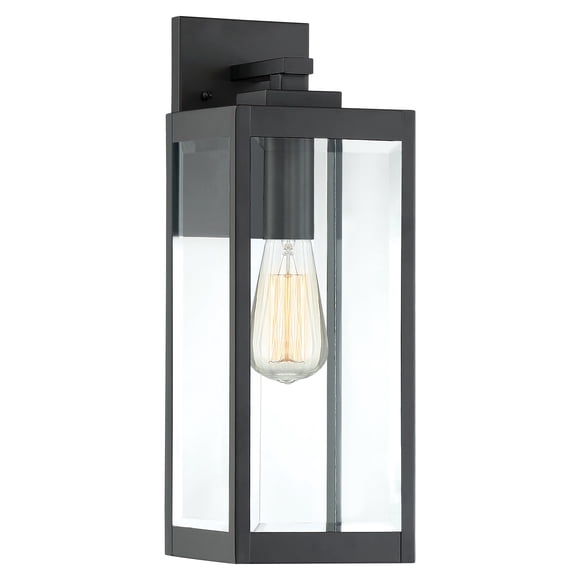 Lámpara de pared Quoizel 43 cm Negro Tierra