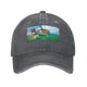 thumbnail image 1 of Loco por el Golf Sombrero vaquero para adultos con ala curvada moldeable, sombrero de sol al aire libre para hombres y mujeres, 1 of 6