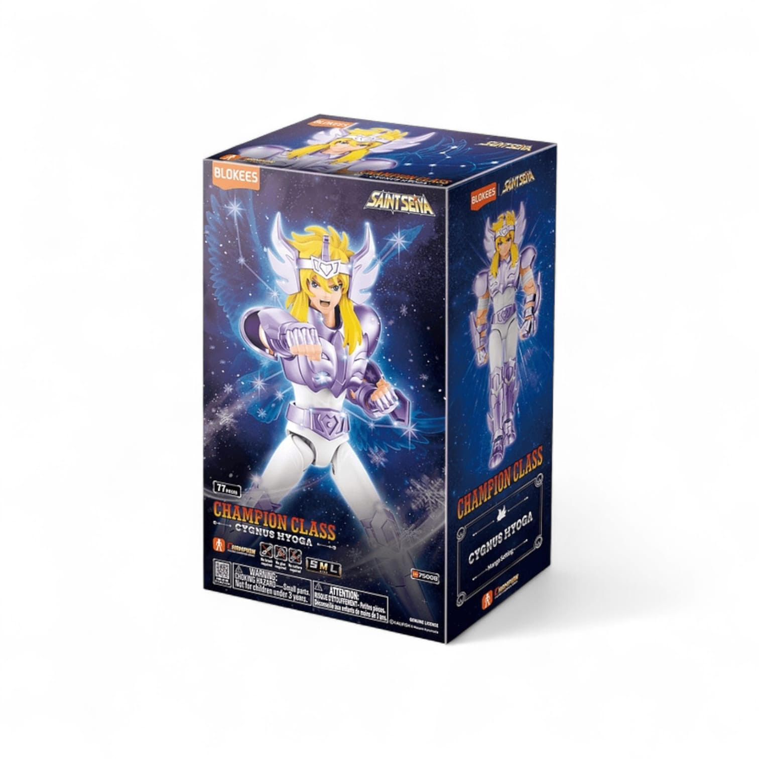 Figura Armable Hyoga De Cisne Caballero Del Zodiaco Blokees