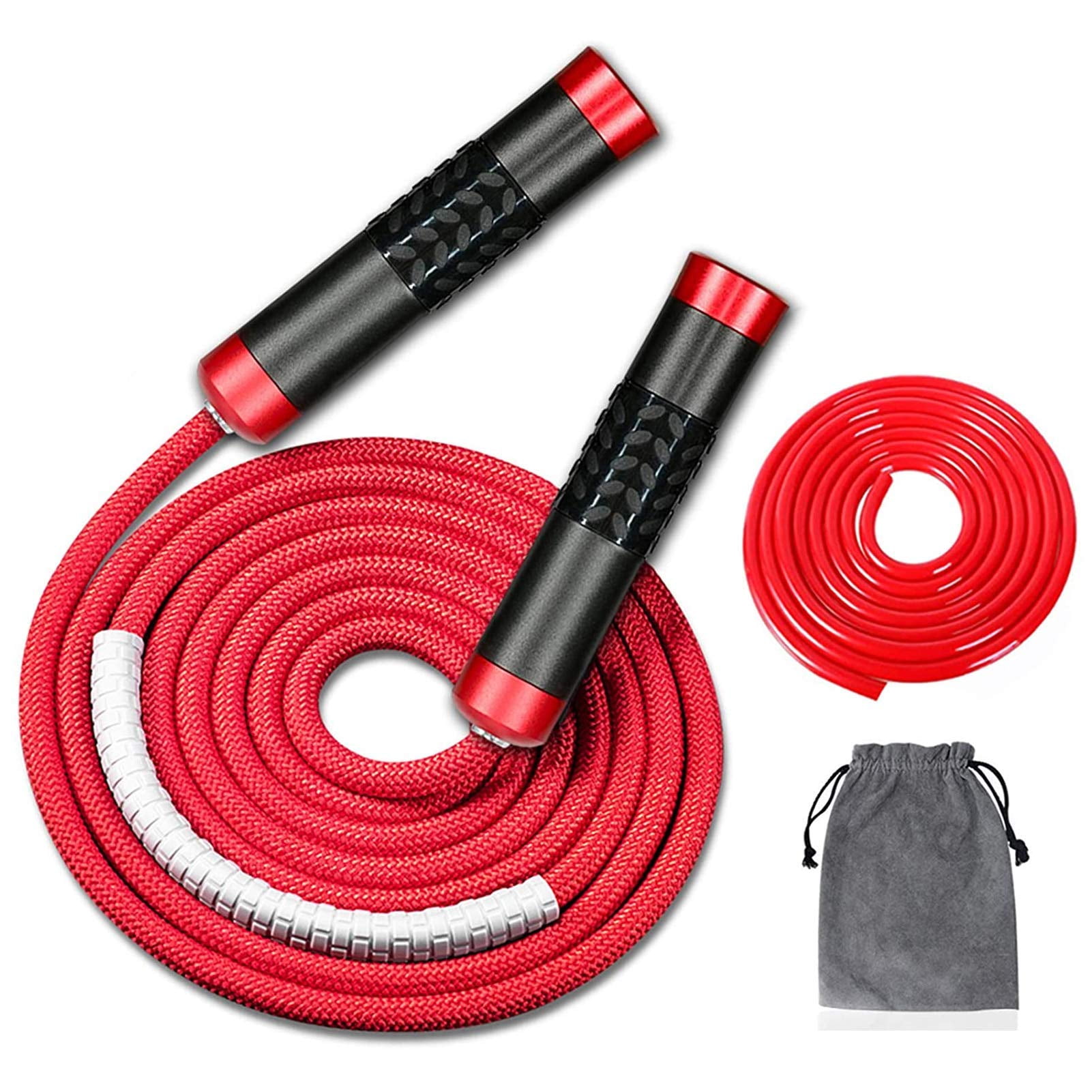 Cuerda De Salto Redify Con Peso Para Entrenamiento Físico De 0,46 Kg