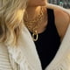 thumbnail image 3 of Gorgeous Geometric Designs: 2-Piece Ladies Chain Necklace Set for Fashionable Women, 3 of 4