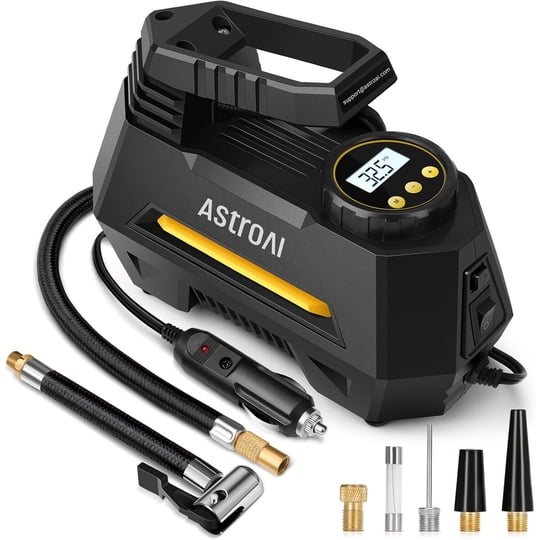 Inflador De Neumáticos Astroai 12v Compresor Portátil 100 Psi Lcd