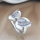 thumbnail image 3 of Stylish Silver Plated Hollow Butterfly Ring for Women - Perfect for Parties and Everyday Wear, 3 of 5