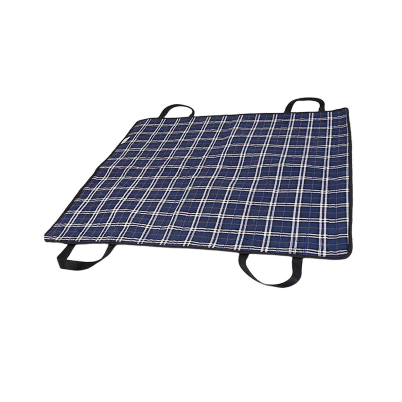 Magideal - Almohadillas De Posicionamiento Para Cama Para Personas Mayores Con Incontinencia Almohadilla De Cama Sábana De Transferencia De Pacientes Para Cuadros Azules