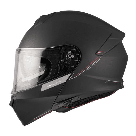 Casco para moto MT FU935SV Genesis SV Solid A1 Negro Mate S