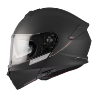 Mt Helmets - Casco Para Moto Mt Fu935Sv Genesis Sv Solid A1 Negro Mate L