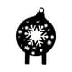 thumbnail image 3 of Letreros Navideños Para Patio, Decoración Con Forma De Copo De Nieve Hueco Para Pasarelas De Casa, Estilo Paisajístico B, 3 of 3