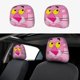 thumbnail image 1 of El Show De La Pantera Rosa Funda Protectora Universal Para Reposacabezas De Coche Funda Elástica Para Reposacabezas De Asiento De Auto Funda De Tela Antipolvo Accesorios De Interior 2 Piezas, 1 of 6