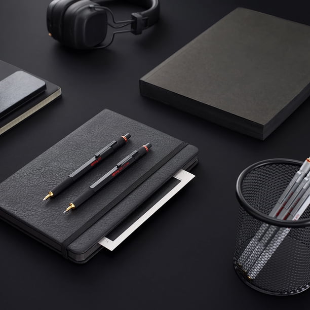 Lápiz mecánico Rotring 800 de 0,7 mm con goma de borrar, color