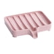 thumbnail image 5 of Jaboneras Autodrenantes Estante De Drenaje Durable Para Encimera De Inodoro Bañera Rosa, 5 of 5