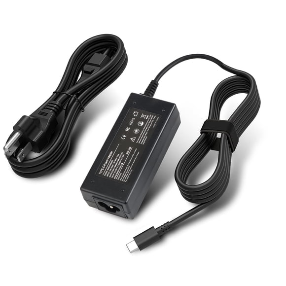 Adaptador de corriente USB C Charger LHYSFIY de 45 W para computadora portátil Chromebook