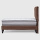thumbnail image 4 of Cama Europea Valencia P + Respaldo Cadiz 1 PL Felpa Chocolate, 4 of 6