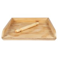 Máxima Design - Pack Uslero Y Tabla De Amasar Natural 60X60X5 Cm