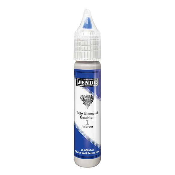 Emulsión de asentado para cuchillos Jende de 1 micrón, 7 ml