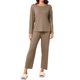 thumbnail image 1 of INSPIRE CHIC Conjuntos de Pijama para Mujer de Manga Larga Ropa de Dormir Cómoda Conjunto de 2 Piezas para Otoño Invierno 2026 X-Large Café, 1 of 6