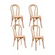 thumbnail image 1 of Pack 4 Sillas Amelia Vienna Madera Rattan - Natural, 1 of 3