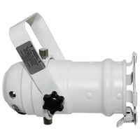 Luminaria Odyssey De Aluminio Blanco Par 16 Con Cable Y Yugo