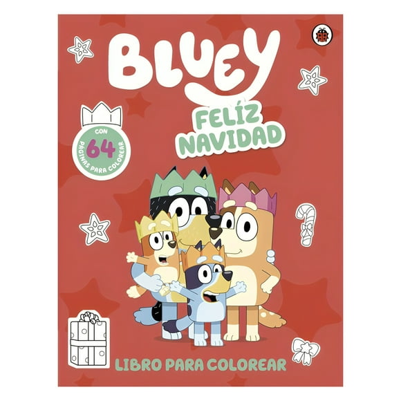 Libro Bluey Feliz Navidad Bbc Studios