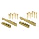 thumbnail image 1 of Juego De Tuercas De Sillín Pegs Peins Peachs De Latón Para Guitarra Folclórica Acústica, 1 of 5