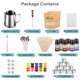 thumbnail image 4 of Kit para hacer velas Haccah DIY con cera, fragancias, tintes y latas, 4 of 8